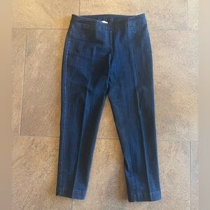 Coldwater Creek Dark Wash Slim Ankle Pants